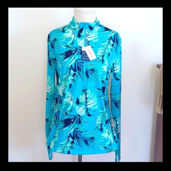 Tommy Bahama Jackets & Blazers - NWT Tommy Bahama Golf Jacket, Tropical Print